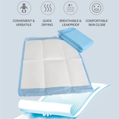 Disposable Underpad Disposable Changing Pads Waterproof Changing Pad Breathable Underpads Bed Table Protector Mat